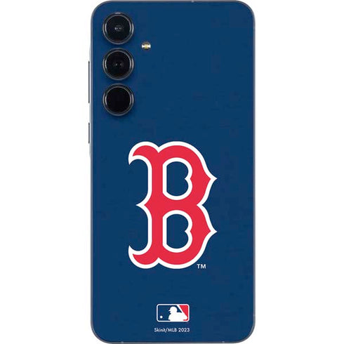 MLB Boston Red Sox - Solid Distressed Galaxy A36 5G Skin